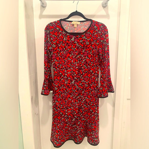 ๐ธ๐ผ๐ธ Preloved Michael Kors Floral Dress Size XS ๐ธ๐ผ๐ธ - Picture 1 of 8